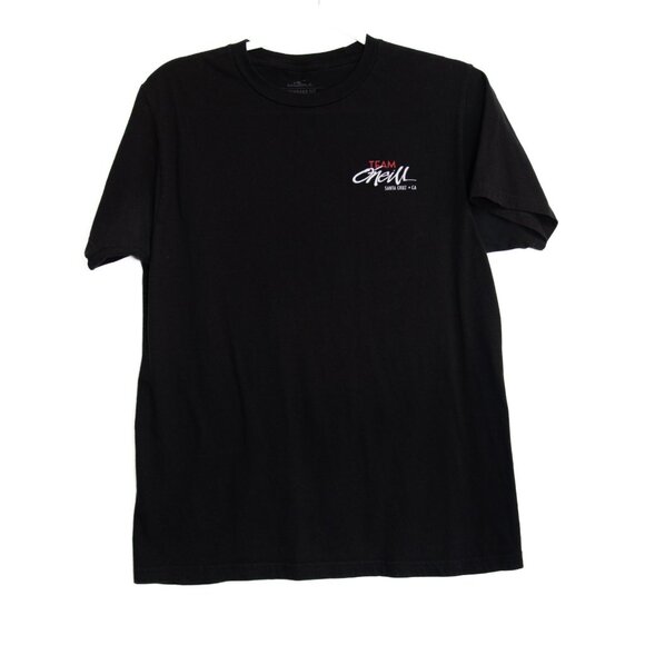 ONeill Team O'Neil Black T-Shirt Standard Fit Santa Cruz CA M - Picture 1 of 10